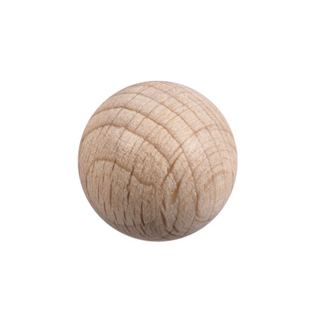 Boule en bois ø  30 mm Non-percée