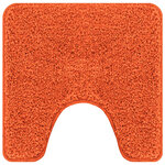 vidaXL Ensemble de tapis de bain antidérapants 2 Pièces Orange PP