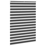 vidaXL Store zèbre noir 160x230 cm largeur du tissu 155 9 cm polyester