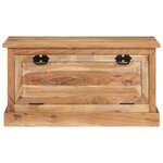 vidaXL Banc de rangement de chaussures 85x40x45cm Bois d'acacia massif
