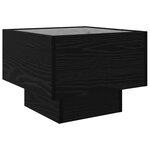 vidaXL Armoire de rangement Chêne noir 40 x 40 x 30 cm