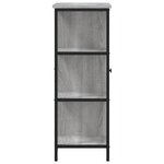 vidaXL Buffet sonoma gris 70x30x80 cm bois d'ingénierie