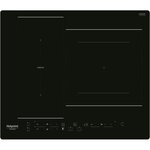 Table de cuisson induction - hotpoint - 3 zones - hb2760bne - l 59 x p 51 cm - 7200w total - noir