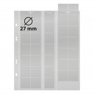 Feuilles numismatiques Multi-Collect pour 35 pièces de 2 euros. Intercalaires - Rouge