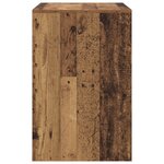 vidaXL Bureau d'écriture Bois ancien MDF 70 x 50 x 76 cm Simple