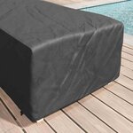vidaXL Housse pour mobilier d'extérieur 210 x 74 x 40 cm