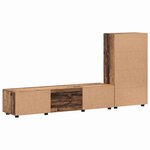 vidaXL Ensemble meuble TV FLORIN Bois ancien Bois d'ingénierie