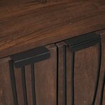vidaXL Buffet Marron 60 x 33.5 x 75 cm Bois de manguier massif