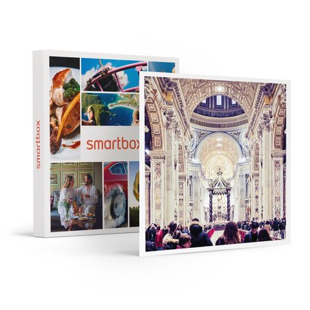 SMARTBOX - Coffret Cadeau Visite guidée des musées du Vatican  de la chapelle Sixtine et de la place Saint-Pierre pour 2 -  Multi-thèmes