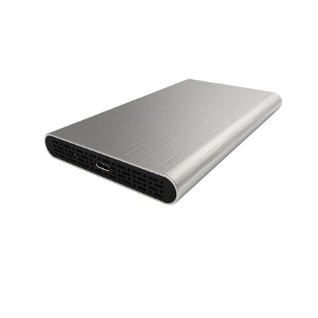 HEDEN - Boitier 2,5" USB 3.1 Gris argenté pour disque dur 2.5" SATA Mac-PC