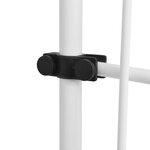 vidaXL Auvent manuel rétractable 200 cm Crème