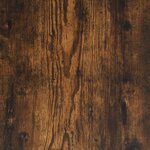 VidaXL Armoire à tiroirs chêne fumé 89x39x184 5 cm bois d'ingénierie