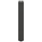 vidaXL Pieds de table basse Anthracite 2 pièces 28 x (42-43) cm Acier