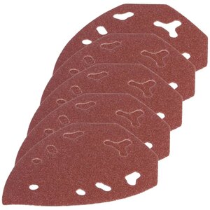 Ferm papier abrasif 5 pièces psa1008