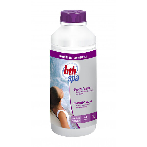 Anti-écume - eliminer la mousse - 1 litre  - hth spa