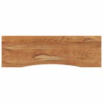 vidaXL Dessus de bureau 140x50x2 5 cm rectangulaire bois massif acacia