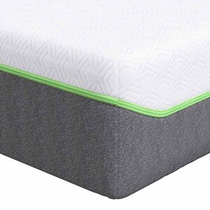 vidaXL Matelas Blanc et Gris 90 x 200 cm Tissu jacquard
