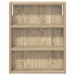 vidaXL Armoire murale de salle de bain Chêne Sonoma 40 x 10 x 50 cm
