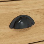 vidaXL Table basse avec tiroir BODO Marron miel 100 x 55 x 45 8 cm