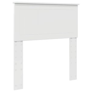 vidaXL Tête de lit Blanc Brillant 80 cm Bois d'ingénierie