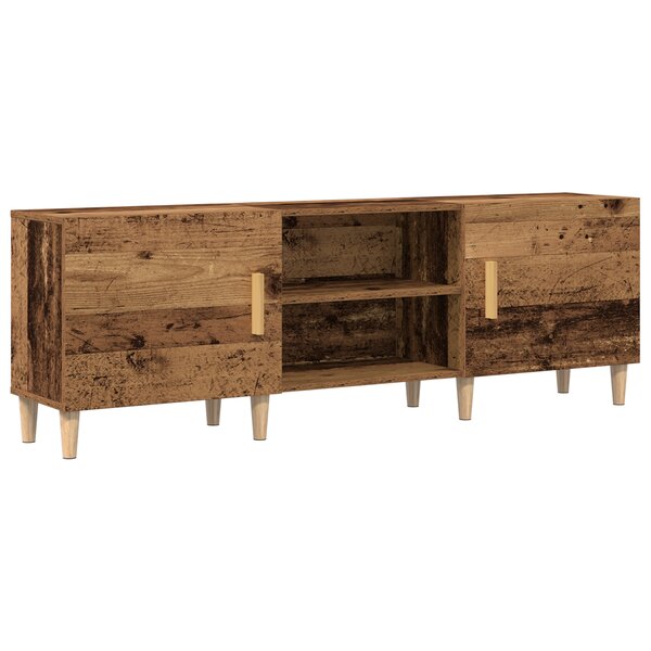 Meuble TV vidaXL Bois ancien 150x30x50 cm Bois aggloméré
