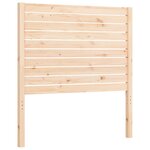 vidaXL Cadre de lit sans matelas 100x200 cm bois massif