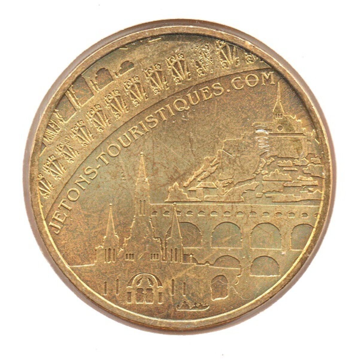 Mini médaille monnaie de paris 2008 - mémorial de bayeux - La Poste Pro