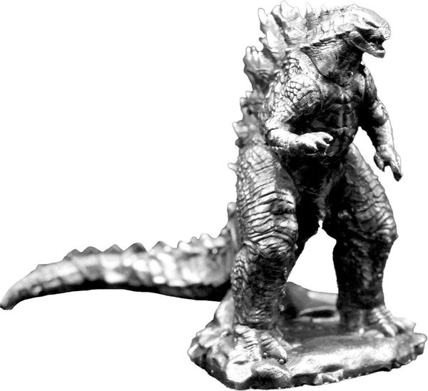 Pièce de monnaie en Argent g 248.8 (8 oz) Millésime  GODZILLA
