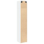 vidaXL Armoire de rangement mince blanc 40x42 5x225 cm