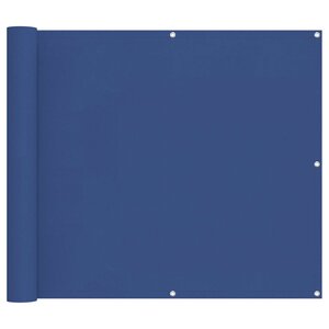 vidaXL Écran de balcon 100 x 700 cm Tissu Oxford Rectangulaire Bleu