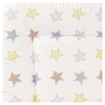 Table a langer murale WICKI + Matelas Couleur Naturel Motifs Etoiles