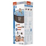 Bestway ensemble de piscine steel pro max deluxe series 366x100 cm