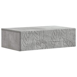 vidaXL Table d'appoint murale 87 5 x 34 5 x 17 cm Bois d'ingénierie