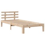 vidaXL Cadre de lit avec tiroirs sans matelas 90x190 cm