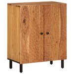 vidaXL Armoires latérales 3 Pièces 60x33x75 cm bois massif d'acacia