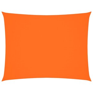 vidaXL Voile de parasol tissu oxford rectangulaire 4x6 m orange