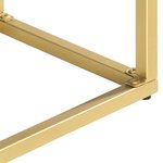 vidaXL Table console 90 x 30 x 75 cm Bois de manguier massif