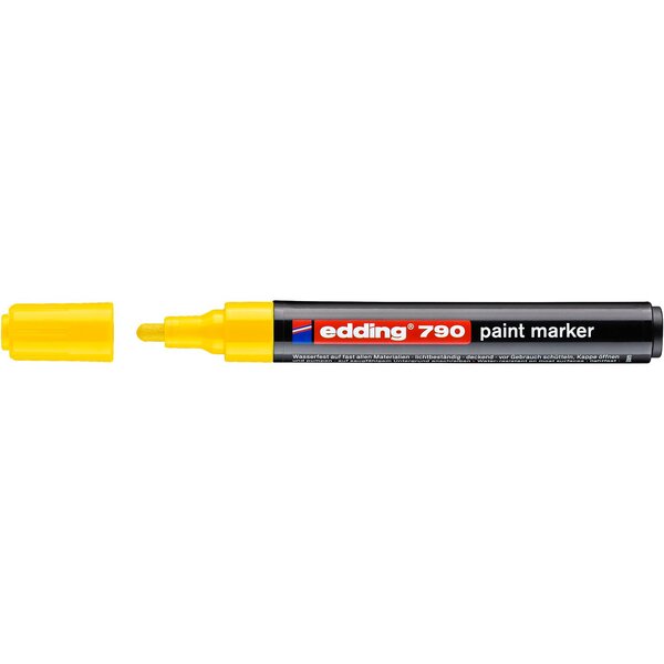 Marqueur Peinture 790 Jaune Pointe Ronde 2-3 mm EDDING
