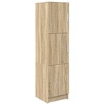 vidaXL Haut Armoire Chêne Sonoma 31.5 x 32 x 122.5 cm