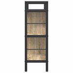 vidaXL Étagère Chêne Sonoma 75 x 30 x 91 cm Bois d'ingénierie
