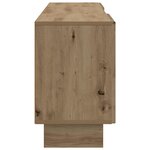 vidaXL Meuble TV 150 x 31 x 50 cm Chêne artisanal Bois d’ingénierie