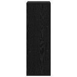 vidaXL Buffet avec tiroir Chêne noir 25 5 x 22 x 69 5 cm