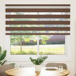 vidaXL Store zèbre marron 155x150cm largeur du tissu 150 9cm polyester