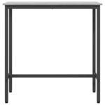 vidaXL table Gris Sonoma 100 x 40 x 100 5 cm