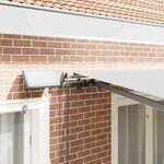 vidaXL Auvent avec Anthracite 3 5 x 2 5 m Métal