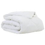 vidaXL Couettes & Duvets Blanc 155 x 200 cm Microfibre