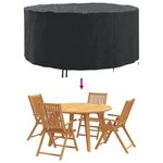 vidaXL Housse pour mobilier d'extérieur 200 x 200 x 85 cm Tissu 210D
