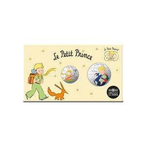 Le Petit Prince Coffret duo 10€ & 50€ Argent Commémorative