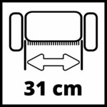 Einhell scarificateur électrique sans fil gc-sc 36/31 li-solo 36v