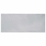 vidaXL Tapis en Fourrure Synthétique de Lapin Gris 80 x 200 cm